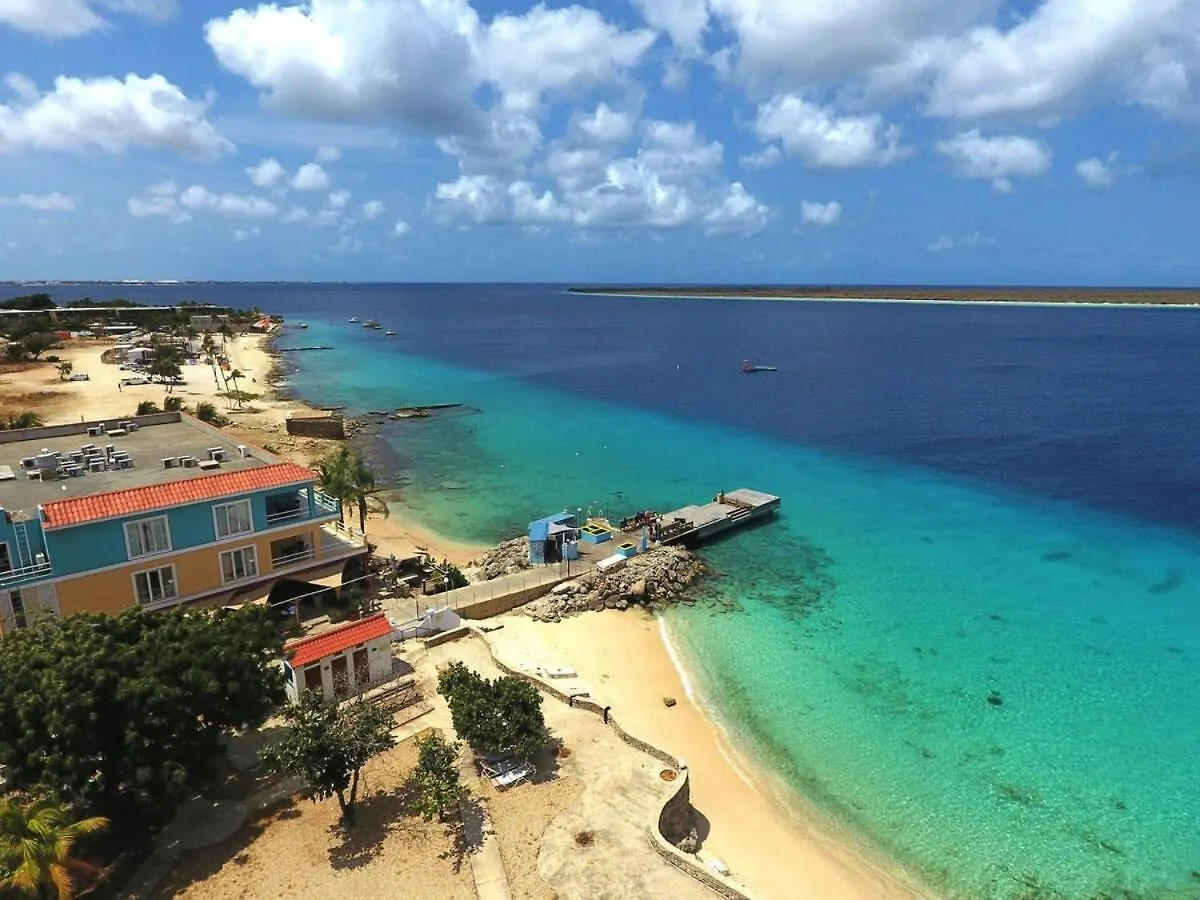 Oceanfront Deluxe Apartment Blue Marlin At Den Laman Kralendijk