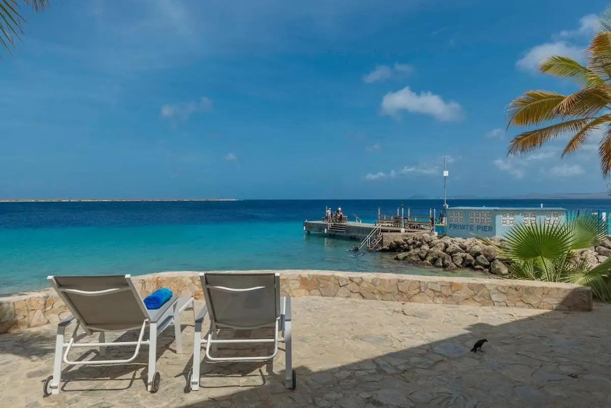 Oceanfront Deluxe Apartment Blue Marlin at Den Laman Kralendijk